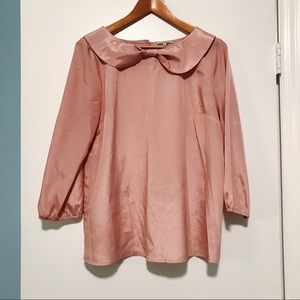 Modcloth, Bow Neck Blouse
